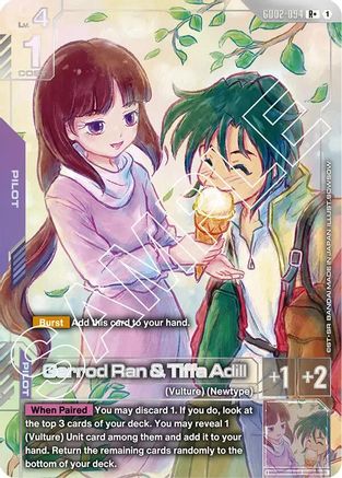 Garrod Ran & Tiffa Adill (R+) - Dual Impact #GD02-094