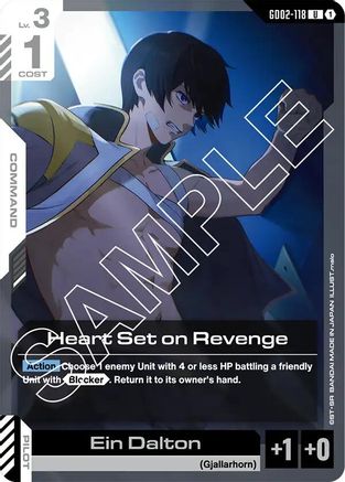 Heart Set on Revenge - Dual Impact #GD02-118