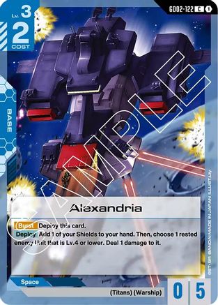 Alexandria - Dual Impact #GD02-122