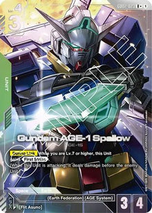 Gundam AGE-1 Spallow (R+) - Dual Impact #GD02-023