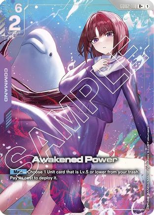 Awakened Power (R+) - Dual Impact #GD02-110