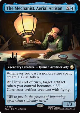 The Mechanist, Aerial Artisan (Extended Art) - Avatar: The Last Airbender #369