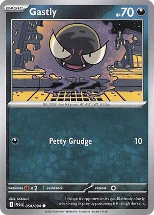 Gastly - ME02: Phantasmal Flames #054