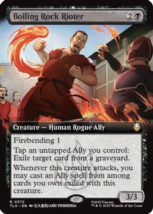 Boiling Rock Rioter (Extended Art) - Avatar: The Last Airbender #372