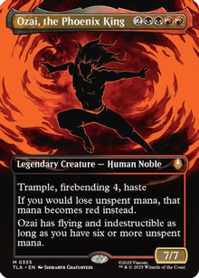 Ozai, the Phoenix King (0335) (Borderless) - Avatar: The Last Airbender #335