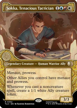 Sokka, Tenacious Tactician (Showcase) - Avatar: The Last Airbender #352