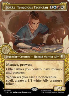 Sokka, Tenacious Tactician (Showcase) - Avatar: The Last Airbender #352