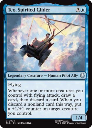 Teo, Spirited Glider - Avatar: The Last Airbender #74