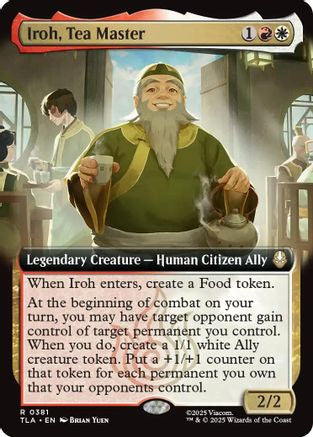 Iroh, Tea Master (Extended Art) - Avatar: The Last Airbender #381