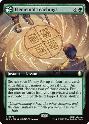 Elemental Teachings (Extended Art) - Avatar: The Last Airbender #378