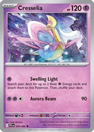 Cresselia - ME02: Phantasmal Flames #039