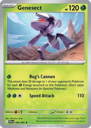 Genesect - ME02: Phantasmal Flames #008