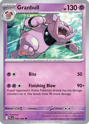 Granbull - ME02: Phantasmal Flames #038