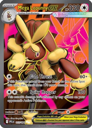 Mega Lopunny ex - 115/094 - ME02: Phantasmal Flames #115