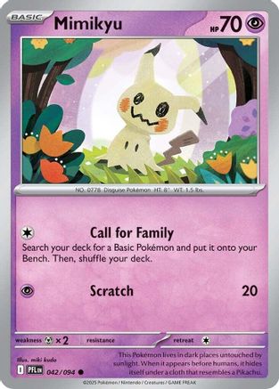 Mimikyu - ME02: Phantasmal Flames #042