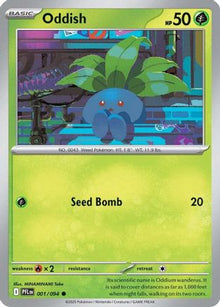 Oddish - ME02: Phantasmal Flames #001