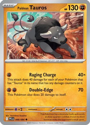 Paldean Tauros - ME02: Phantasmal Flames #048