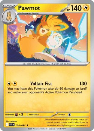 Pawmot - ME02: Phantasmal Flames #034