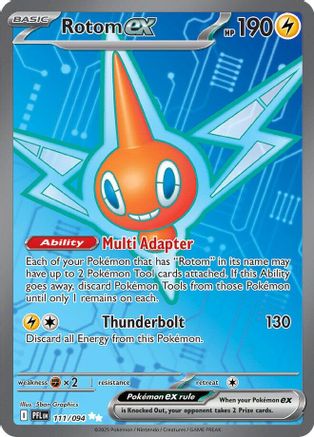 Rotom ex - 111/094 - ME02: Phantasmal Flames #111