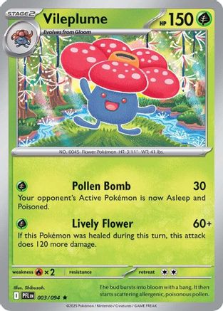 Vileplume - ME02: Phantasmal Flames #003
