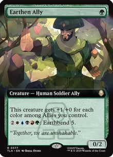 Earthen Ally (Extended Art) - Avatar: The Last Airbender #377