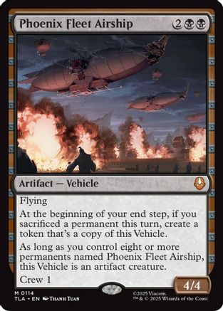 Phoenix Fleet Airship - Avatar: The Last Airbender #114