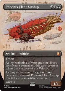 Phoenix Fleet Airship (Borderless) - Avatar: The Last Airbender #323