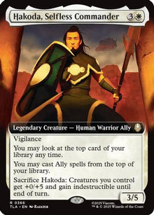Hakoda, Selfless Commander (Extended Art) - Avatar: The Last Airbender #366