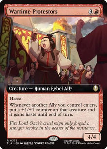 Wartime Protestors (Extended Art) - Avatar: The Last Airbender #375
