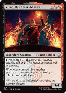 Zhao, Ruthless Admiral - Avatar: The Last Airbender #252