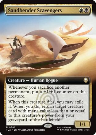 Sandbender Scavengers (Extended Art) - Avatar: The Last Airbender #382