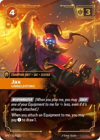 *Foil Jax - Unrelenting — 119/221