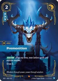 *Foil Premonition — 087/221