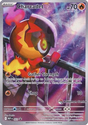 Charcadet - 022 (Pokemon Center Exclusive) - ME: Mega Evolution Promo #022