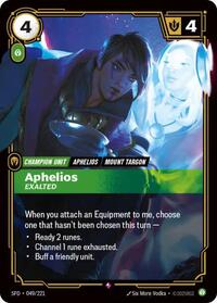 *Foil Aphelios - Exalted — 049/221