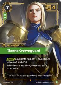*Foil Tianna Crownguard — 060/221