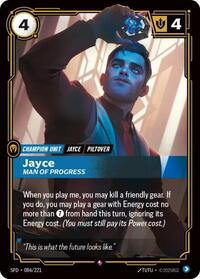 *Foil Jayce - Man of Progress — 084/221