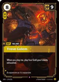 *Foil Trove Golem — 174/221