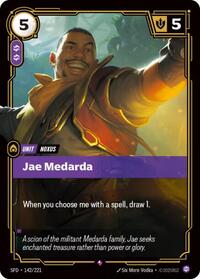 *Foil Jae Medarda — 142/221