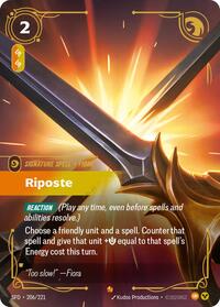 *Foil Riposte — 206/221