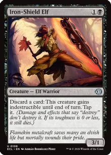 Iron-Shield Elf - Lorwyn Eclipsed #108