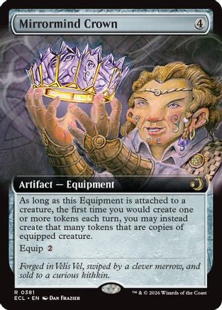 Mirrormind Crown (Extended Art) - Lorwyn Eclipsed #381