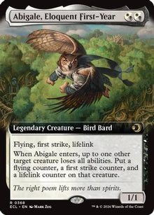 Abigale, Eloquent First-Year (Extended Art) - Lorwyn Eclipsed #368