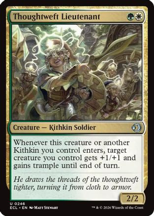 Thoughtweft Lieutenant - Lorwyn Eclipsed #246