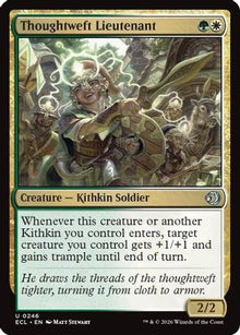 Thoughtweft Lieutenant - Lorwyn Eclipsed #246