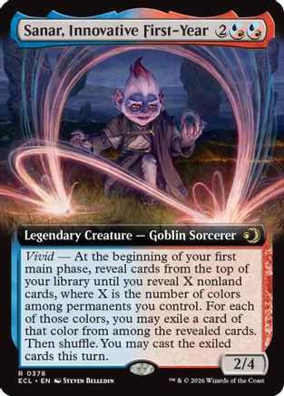 Sanar, Innovative First-Year (Extended Art) - Lorwyn Eclipsed #378