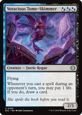 Voracious Tome-Skimmer - Lorwyn Eclipsed #250