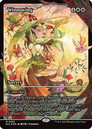 Winnowing (Showcase) - Lorwyn Eclipsed #382