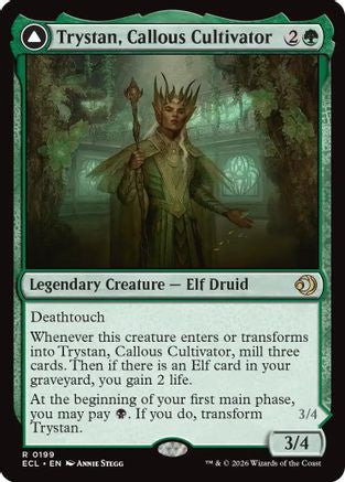Trystan, Callous Cultivator - Lorwyn Eclipsed #199