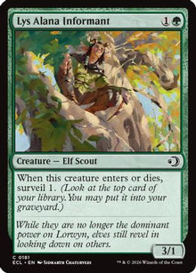 Lys Alana Informant - Lorwyn Eclipsed #181